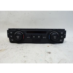 2006 BMW E90 E91 3-Series Automatic Climate Control Panel Early Black Knobs OEM