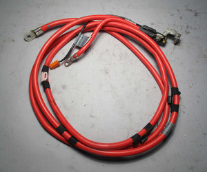 BMW E46 3-Series Touring Wagon Positive Red Battery Cable Complete 2000-2005 OEM