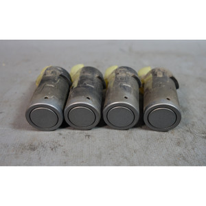 01-06 BMW E46 3-Series Factory Rear Parking PDC Sensor Set of 4 Silver Grey OEM