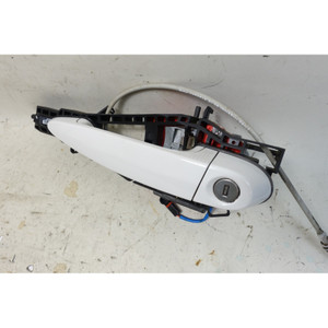 12-18 BMW F30 3-Series Left Front Comfort Access Door Handle Alpine White OEM