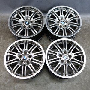 2001-2006 BMW E46 M3 Staggered 18" ///M Double Spoke Style 67 Wheel Set of 4 OEM