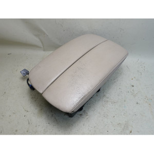 2008-2014 BMW E70 X5 E71 X6 Center Console Armrest Oyster Beige Leather OEM