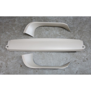 2007-2013 BMW E70 X5 Rear Trunk Lid Upper Trim Covers Top Sides Oyster Beige OEM