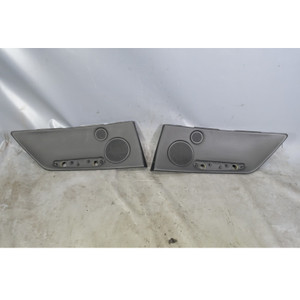 2001-2006 BMW E46 M3 Convertible Rear Lateral Trim Inserts Pair Black Napa OEM 
