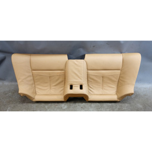 08-10 BMW E63 E64 650i Rear seat Bottom Bench Saddle Brown Precision Leather OEM