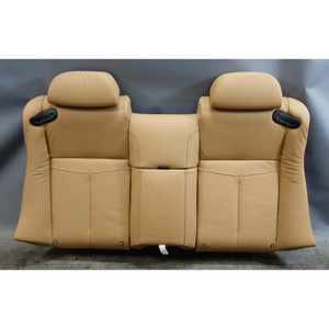 08-10 BMW E63 E64 650i Rear Seat Backrest Cushion Pad Saddle Brown Leather OEM