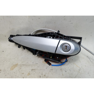 12-18 BMW F30 3-Series Left Front Comfort Access Door Handle Glacier Silver OEM