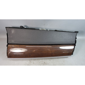 07-13 BMW E70 X5 E71 X6 Interior Glove Box Door Assembly Bamboo Wood Black OEM