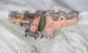 1987-1993 BMW E30 325i E34 525i M20 Exhaust Manifold Set Front Rear Factory