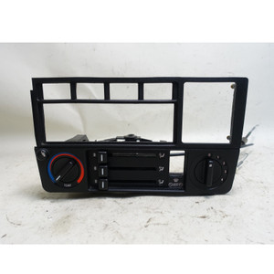 Damaged 1984-1991 BMW E30 Radio HVAC Climate Control Surround Trim Panel OEM