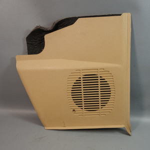 88-93 BMW E30 3-Series Convertible Right Front Kick Trim Panel Natur Beige OEM