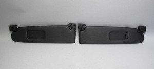 BMW E89 Z4 Roadster Interior Sun Visor Pair Left Right Black 2009-2016 USED OEM