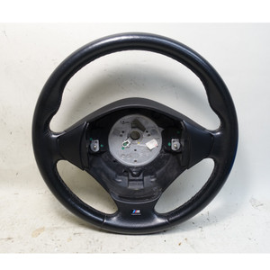 1999-2002 BMW Z3 M Sport Leather Steering Wheel Black 3-Spoke OEM