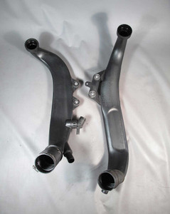 2008-2013 BMW E82 E90 E89 35i N54 Twin Turbo Intake Air Duct Pipe Pair OEM