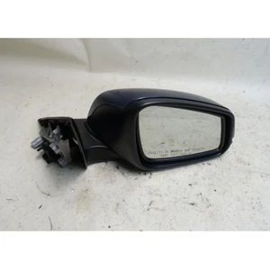 Damaged 2013-2019 BMW F30 3-Series 4dr Left Power Fold Side Mirror Blue C10 OEM