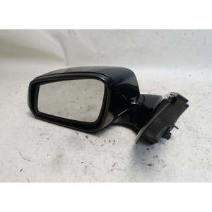 Damaged 14-16 BMW F10 5-Series Left Driver Folding Side Mirror Housing Black OEM