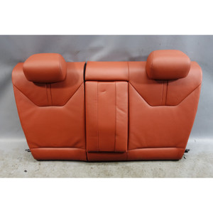 2008-2013 BMW E92 M3 Factory Rear Folding Seat Back Fox Red Novillo Leather OEM