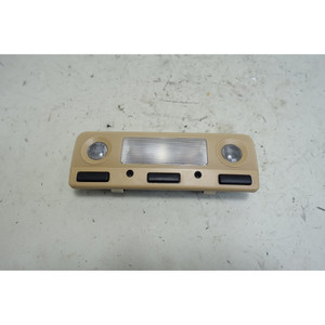 1996-2003 BMW E38 740 E39 5-Series Front Ceiling Map Light Sand Beige OEM