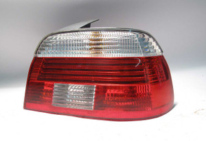 BMW E39 Right Rear Tail Light Lens Clear White Outer 2001–2003 Sedan OEM USED