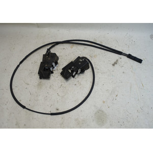 Damaged BMW F3x 3-Series 4-Series Front Lower Hood Latch Set Cable 2015-2020 OEM