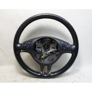 01-06 BMW E46 3-Series Sport Leather Steering Wheel Multifunction Factory OEM