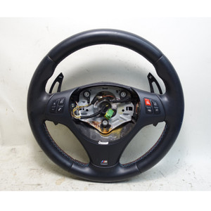 BMW E90 M3 E92 E93 M Sports Steering Wheel w/ Paddles DCT 2008-2013 Factory OEM