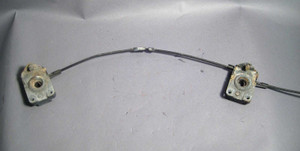 BMW E36 Z3 3-Series Hood Release Latch Cable Center Section 1992-2002 OEM