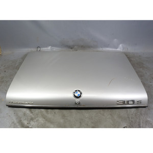 Damaged BMW E3 Bavaria Sedan Trunk Deck Lid Polaris Silver 060 1969-1976 OEM