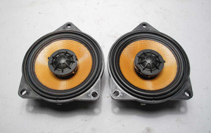 BMW Individual Audio System Rear Door Dash Coaxial Speaker Pair 2007-2013 OEM