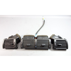 1999-2006 BMW E46 3-Series Dashboard Vent Set Center Left Right Black OEM