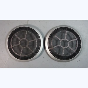 07-13 BMW E92 E93 3-Series 2dr Front Door Individual Speaker Cover Pair Trim OEM