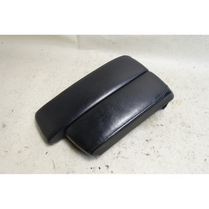 BMW E90 E92 M3 3-Series Front Center Armrest Black Novillo Leather 2006-2013 OEM