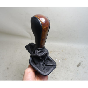 2001-2002 BMW Z3 Roadster Coupe Shifter Knob Cover for Auto Trans Boot Wood OEM