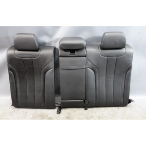18-23 BMW F90 M5 Rear Seat Backrest Cushion Assembly Folding Black Leather OEM