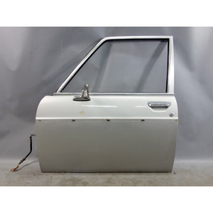 1969-1976 BMW E3 2500 2800 3.0S Bavaria Left Front Door Shell Polaris Silver OEM