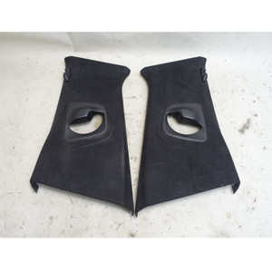 2017-2023 BMW G30 5-Series F90 M5 B Pillar Upper Covers Anthracite Alcantara OEM