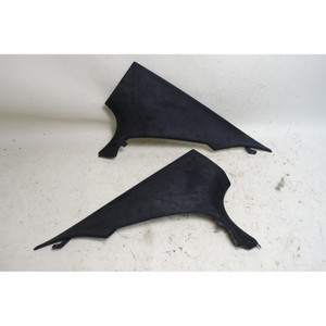 2017-2023 BMW G30 5-Series F90 C- Pillar Column Covers Black Alcantara OEM