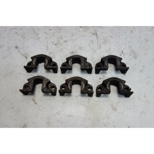 2009-2013 BMW E90 335d X5 Diesel M57 Fuel Injector Holder Bracket Flange Set 6