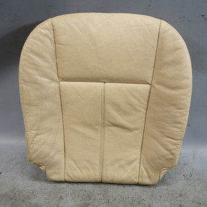 99-03 BMW E39 5-Series E38 Front Left Seat Bottom Cushion Pad Beige Leather OEM