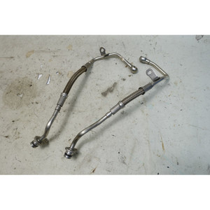 2019-2025 BMW F90 M5 F91 M8 S63 N63 Turbo Oil Supply Pipe Pair OEM