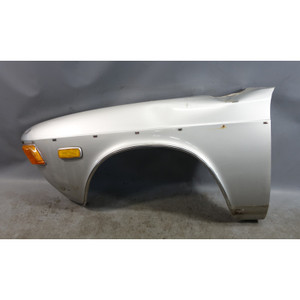 Damaged 69-76 BMW E3 3.0 2800 Sedan Front Left Fender Panel Silver OEM