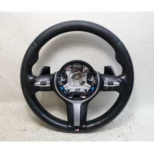 BMW F10 LCI F12 Factory M Sport Steering Wheel with Paddles 2014-2018 OEM