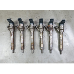 BMW F10 F15 Diesel Fuel Injector Set of 6 N57 535d X5 35d 2014-2018 OEM