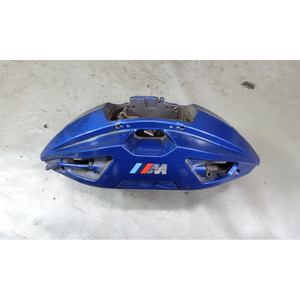 2019-2024 BMW F97 X3M G05 X5 Factory Right Front Brake Caliper 4-Piston Blue OEM