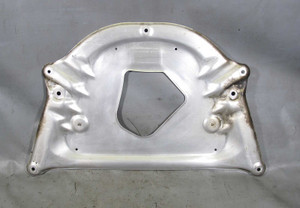 BMW E64 6-Series Convertible Front Belly Pan Reinforcement Plate 2004-2010