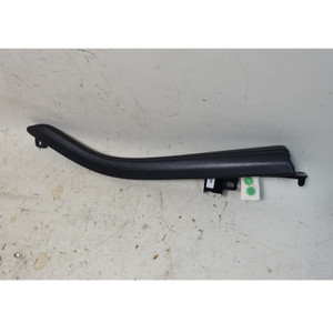 BMW F10 5-Series Front Console Armrest Strip Clip Black Napa Leather OEM