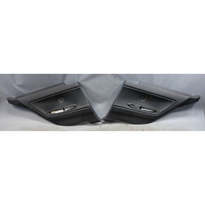 00-06 BMW E46 3-Series Coupe M3 Rear Lateral Interior Trim Panels Black Napa OEM