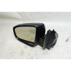07-13 BMW E70 X5 Left Folding Side Mirror Assembly Black Sapphire OEM