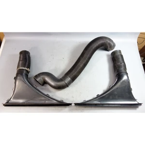 Damaged 1969-1976 BMW E3 Sedan Defroster Nozzle Air Vent Outlet Pair OEM