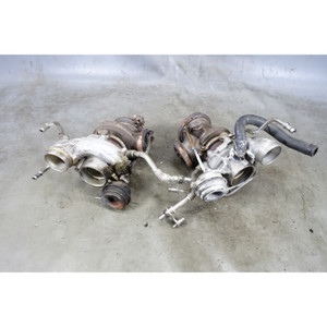BMW E70 X5M E71 X6M S63 Turbo Charger Pair Left Right 2010-2014 OEM